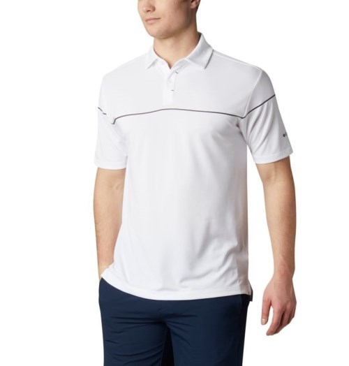 Columbia Omni-Wick Breaker Golf Férfi Pólóing Fehér | GDFDBBCFG2
