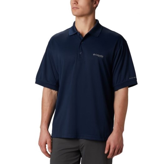 Columbia PFG Perfect Cast Férfi Pólóing Sötétkék | 2BBBE2AC3C
