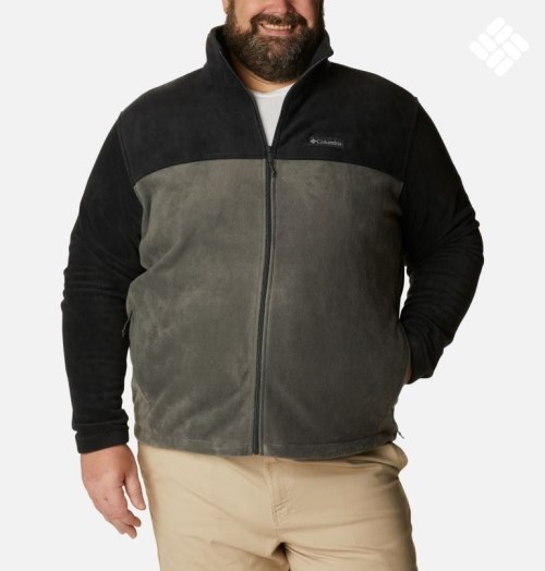 Columbia Steens Mountain 2.0 Full Zip Férfi Polár Dzsekik Fekete Szürke | C13C2G1BBG