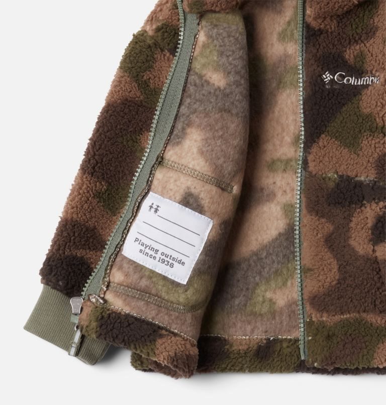 Columbia Rugged Ridge II Full Zip Sherpa Gyerek Polár Dzsekik Camo | 33EDB11AED